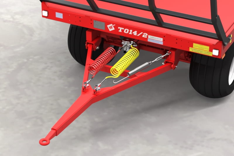 Metalfach Ballenanhänger 2-Achsig – 26 Ballen | 10.000–11.600 kg zGG | Plattformanhänger