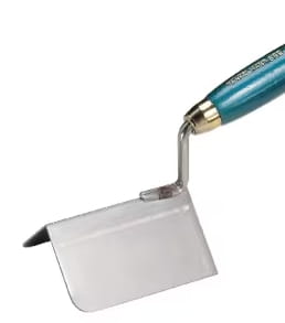 Jung-Henkelmann Angle Trowel Corner Trowel 90° Stainless Steel 100x