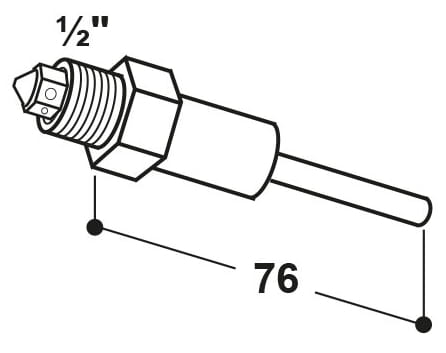 Suevia Stiftventil Mod. 895 Edelstahl