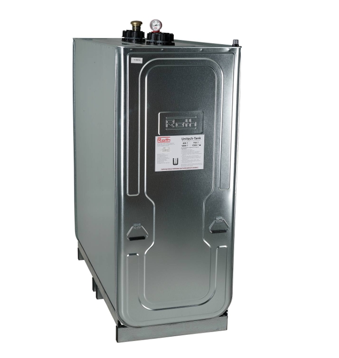 Pressol Tank 1500 l doppelwandig SR – Stahl/HDPE Altöltank für Diesel, Heizöl, Schmieröle & Altöl