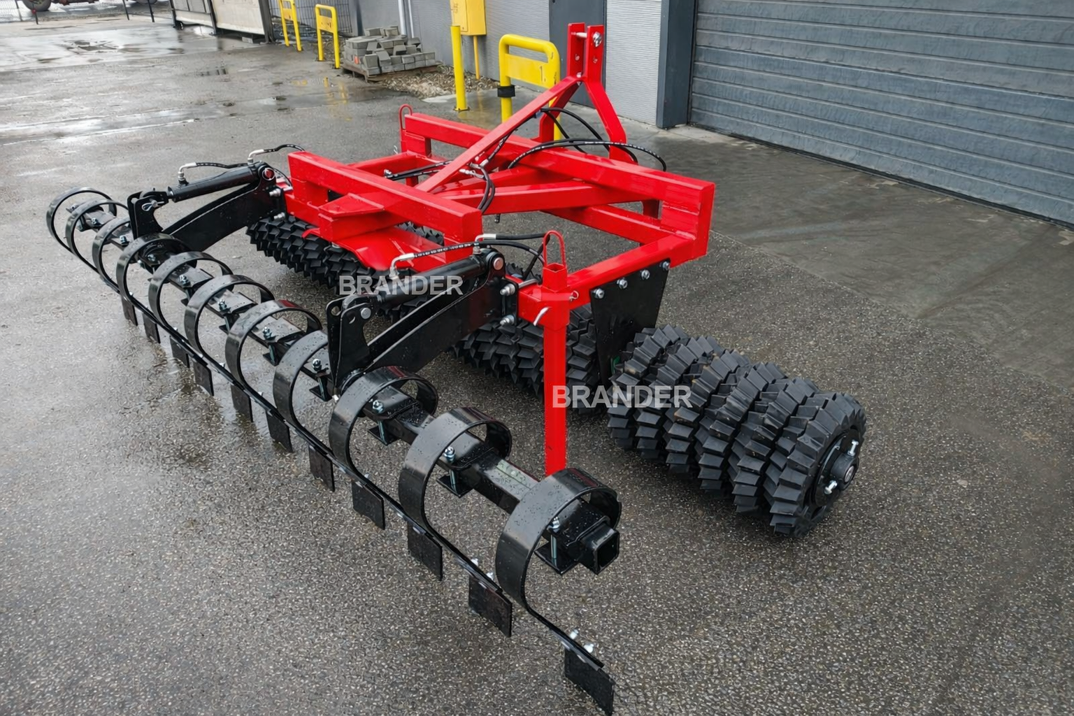 Front- & Heck Prismenwalze Universal 3,0 m – Profi-Bodenbearbeitung mit LED-Beleuchtung