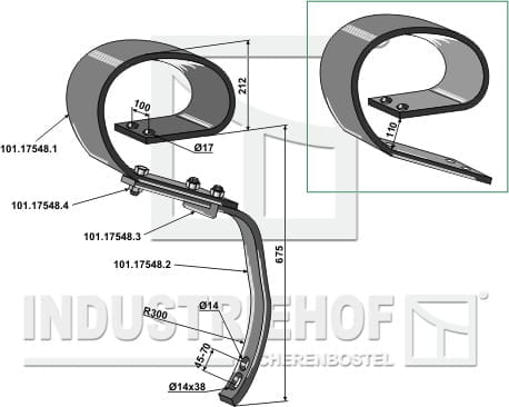 BL28787 Blattfederzinken GOLIATH