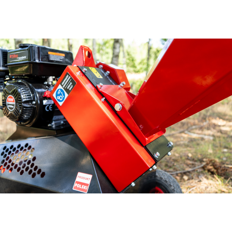 Remet CNC Mini Holzhacker RS-60 – 7 PS Benzinmotor | Kompakter Walzenhacker