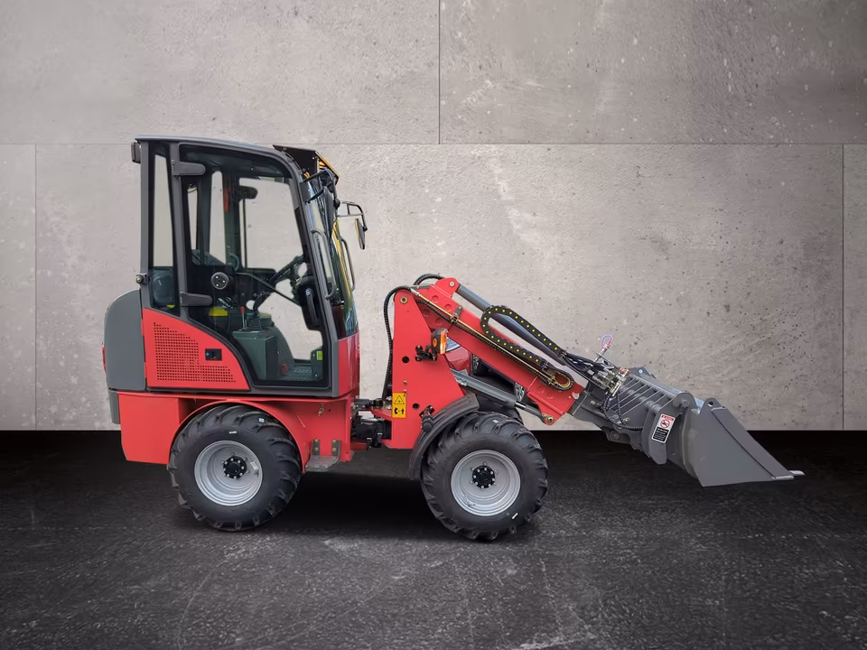 Elektro Teleskopradlader 800 kg – Lithium Batterie, Allrad & Teleskoparm