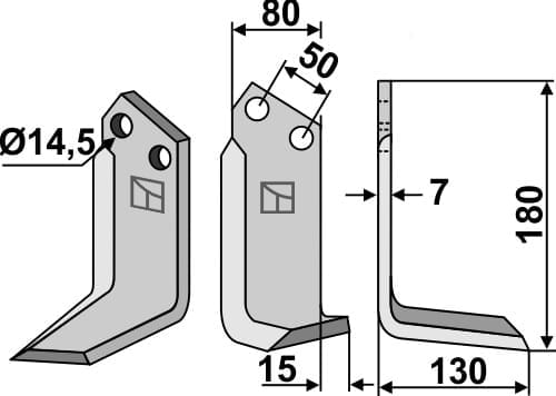 BL6265 Fräsmesser SIM-09R