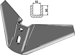 E026194 Flügelschar - passend zu Kuhn 622210