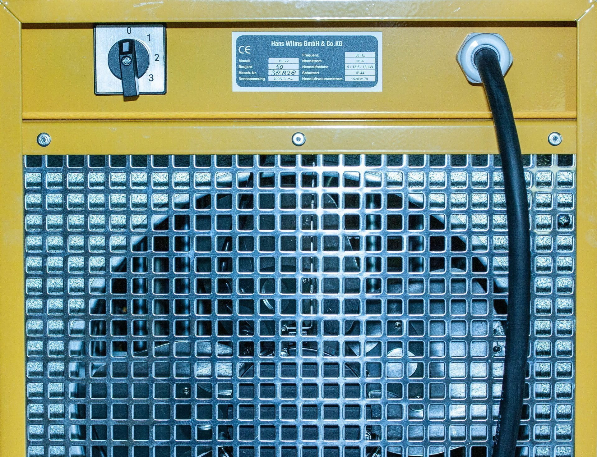 WILMS Elektroheizer mit Axialventilator - EL 22