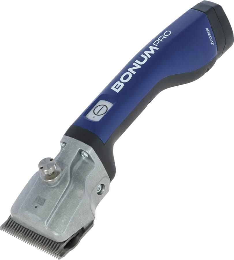 AESCULAP® Bonum Pro cordless horse clipper, blue