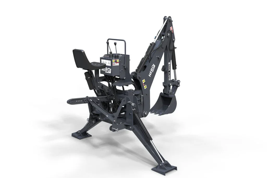 Nero HB-175 backhoe | 1.75 m digging depth | PTO drive Cat. II