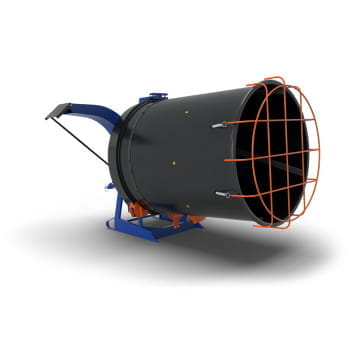 Zapfwellen Ballenhäcksler / Strohmühle - 2,5 t/h