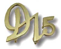Emblem D 15 BL22481 Emblem D 15