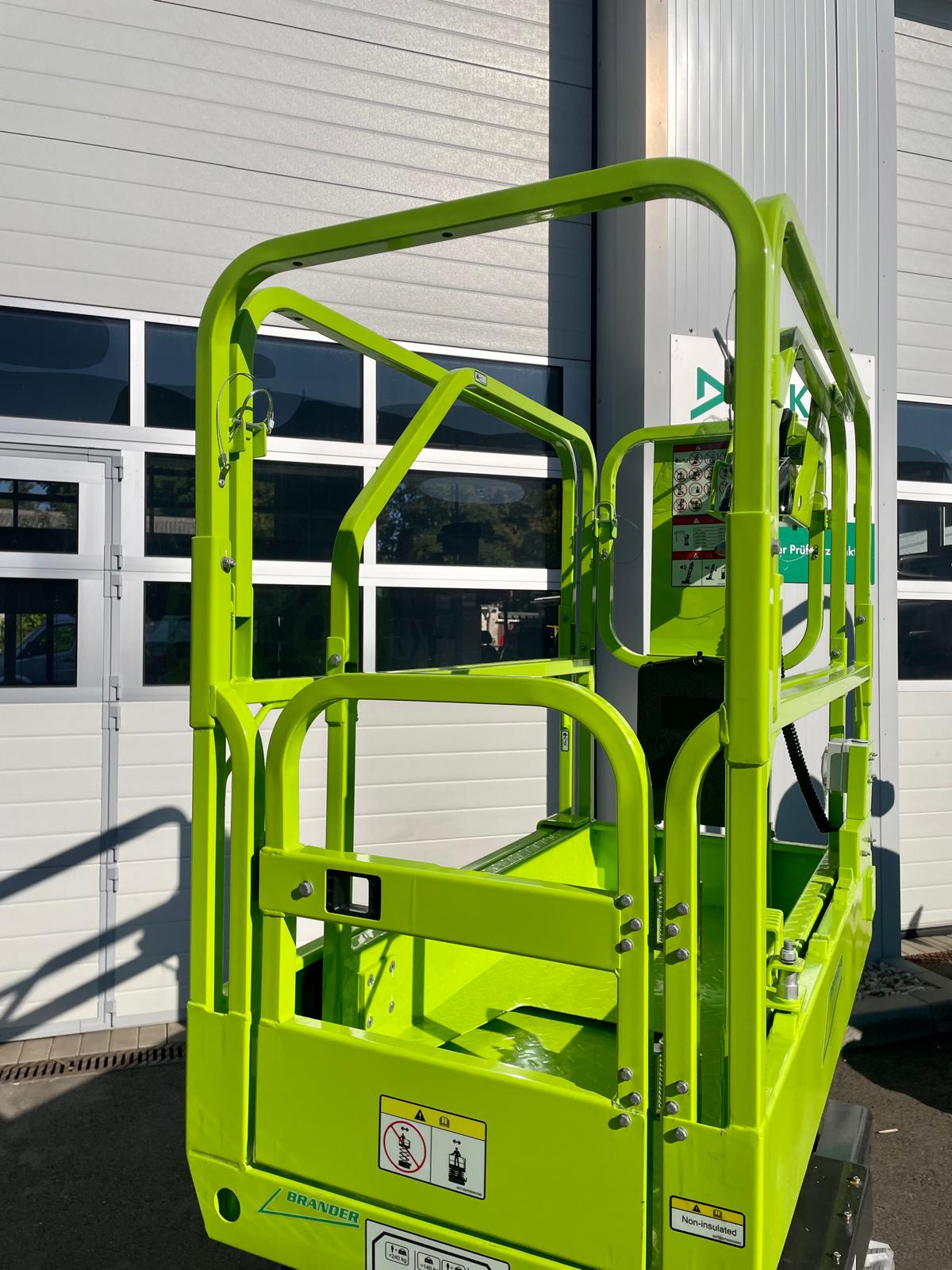 Nacelle ciseaux chenillée Zoomlion, hauteur de travail de 6,5 m – plateforme de travail électrique sur chenilles