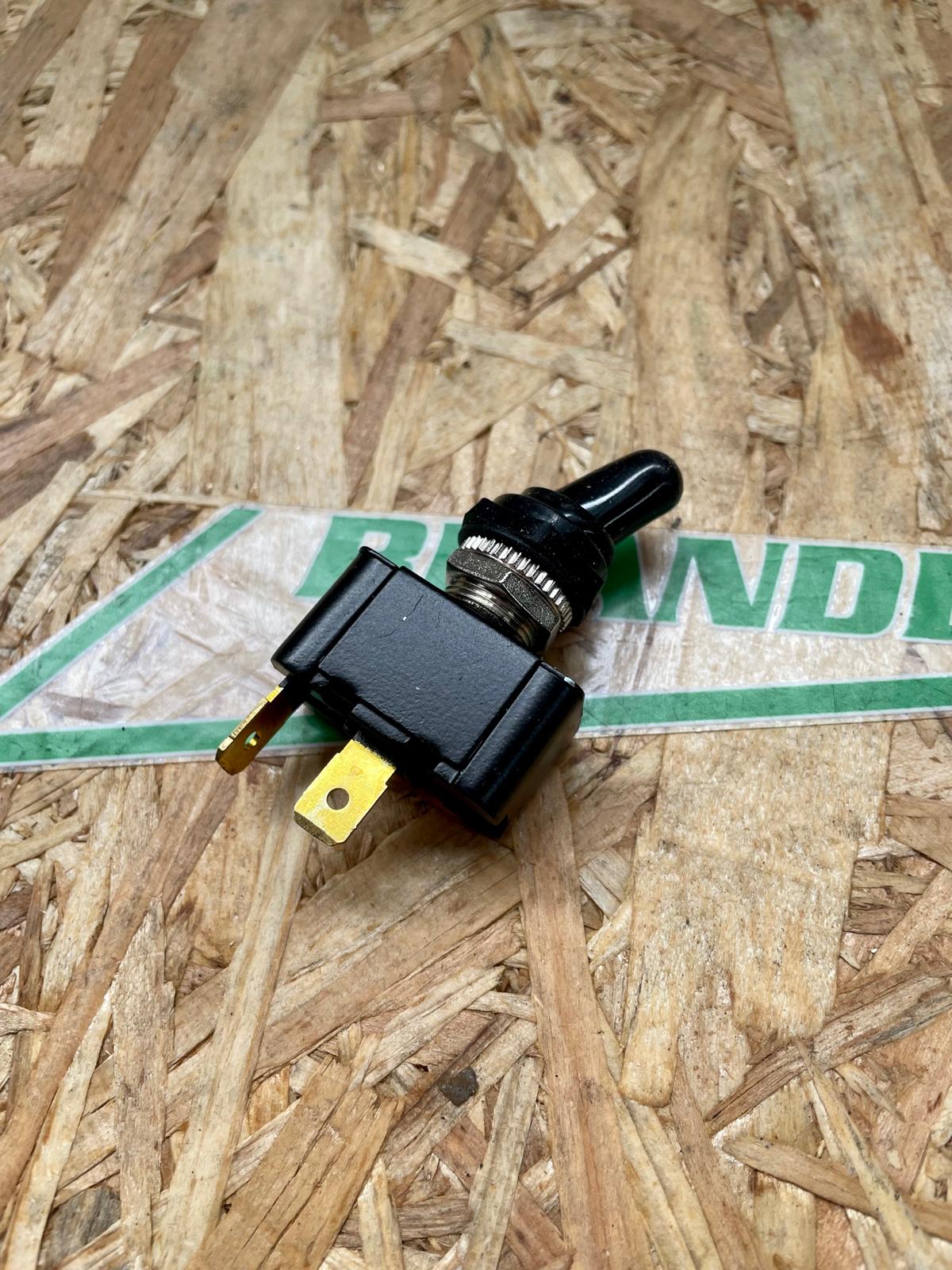 Blister Kippschalter - Ein/Aus-Schalter, Hebel wassergeschützt, Flachsteckanschluss 6,3 mm