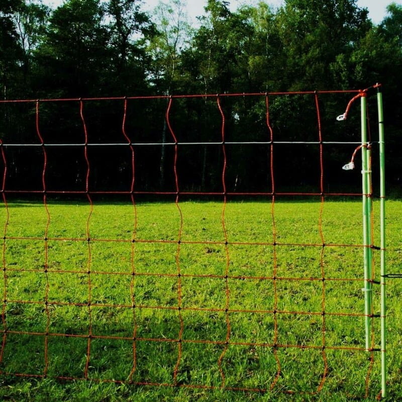 Plus-Minus Wolfsnetz Euronetz 50 m – 90 cm Elektrozaun für Schafe, Ziegen & Geflügel