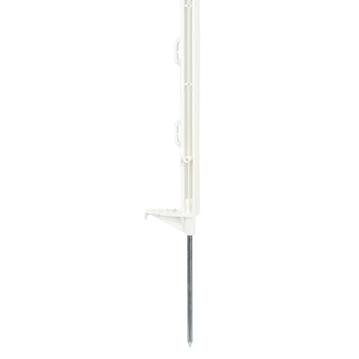 5x ECO Weidezaunpfahl 70cm, weiß