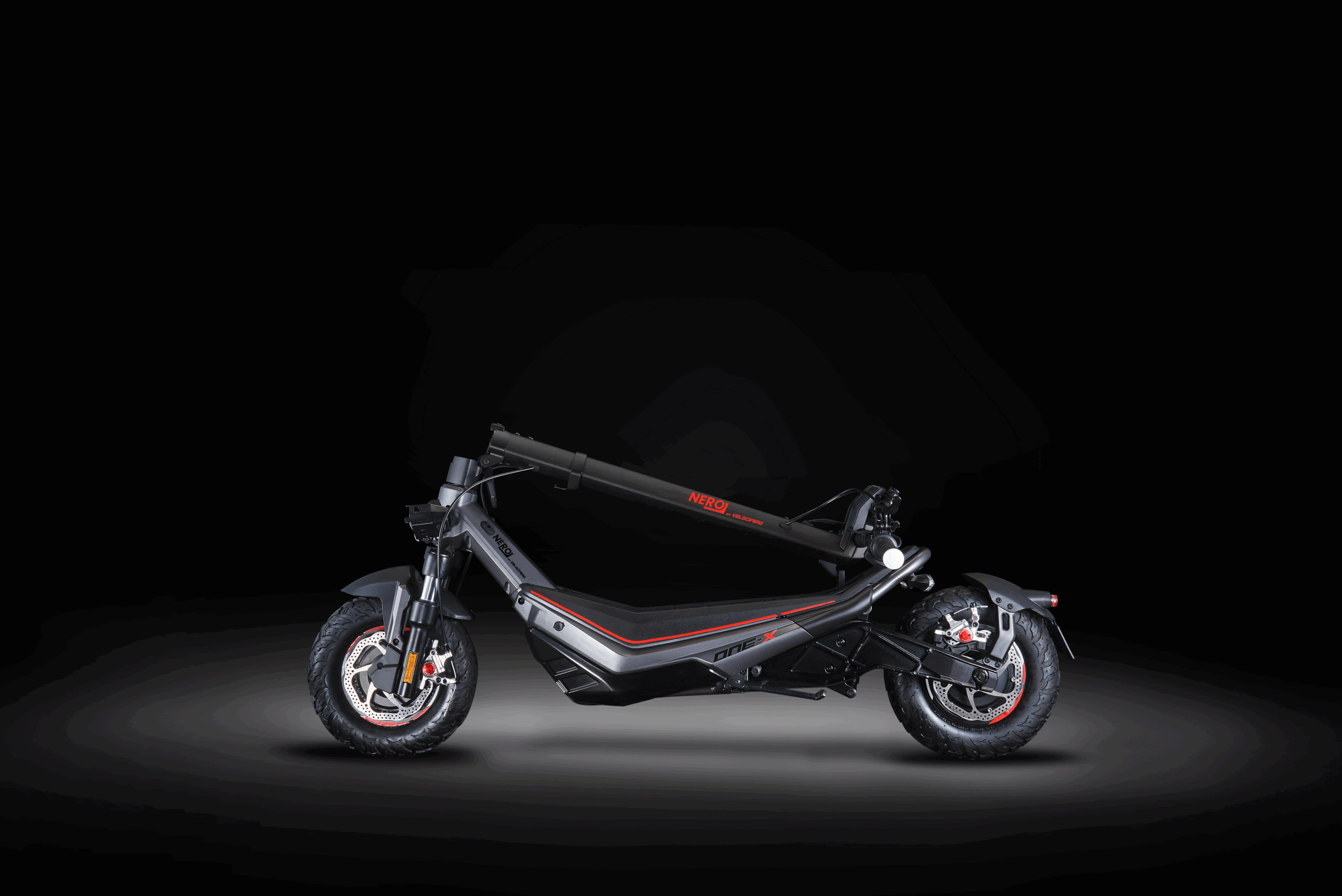 Electric Scooter One-X 1000W Dual Motor 60V, 60km Range - Foldable