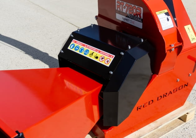 Remet RT720RH Wood Chipper – Professional disc chipper with its own hydraulics for wood up to 17 cm