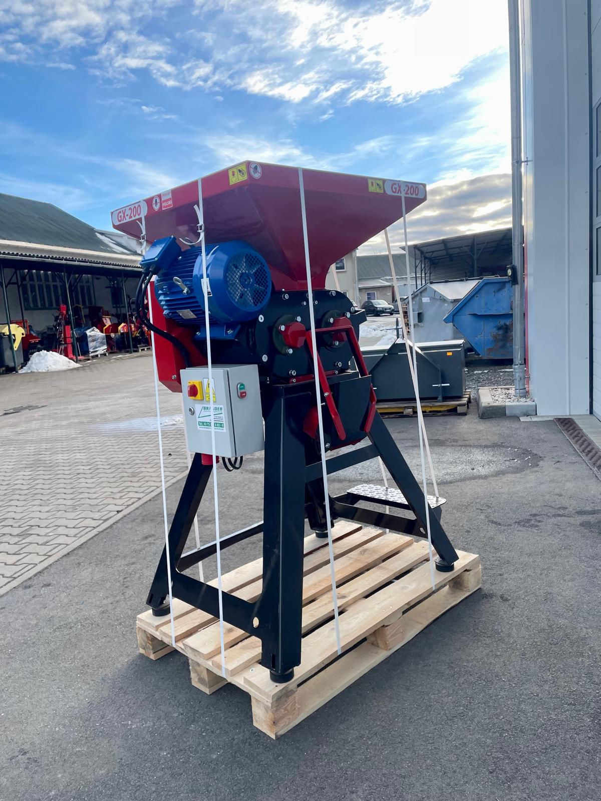 Getreidequetsche Remet CNC GX200 - stufenlose Einstellung