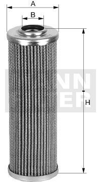 BLHD5092x Mann Filter HD 509/2 x Hydraulikfilterelement