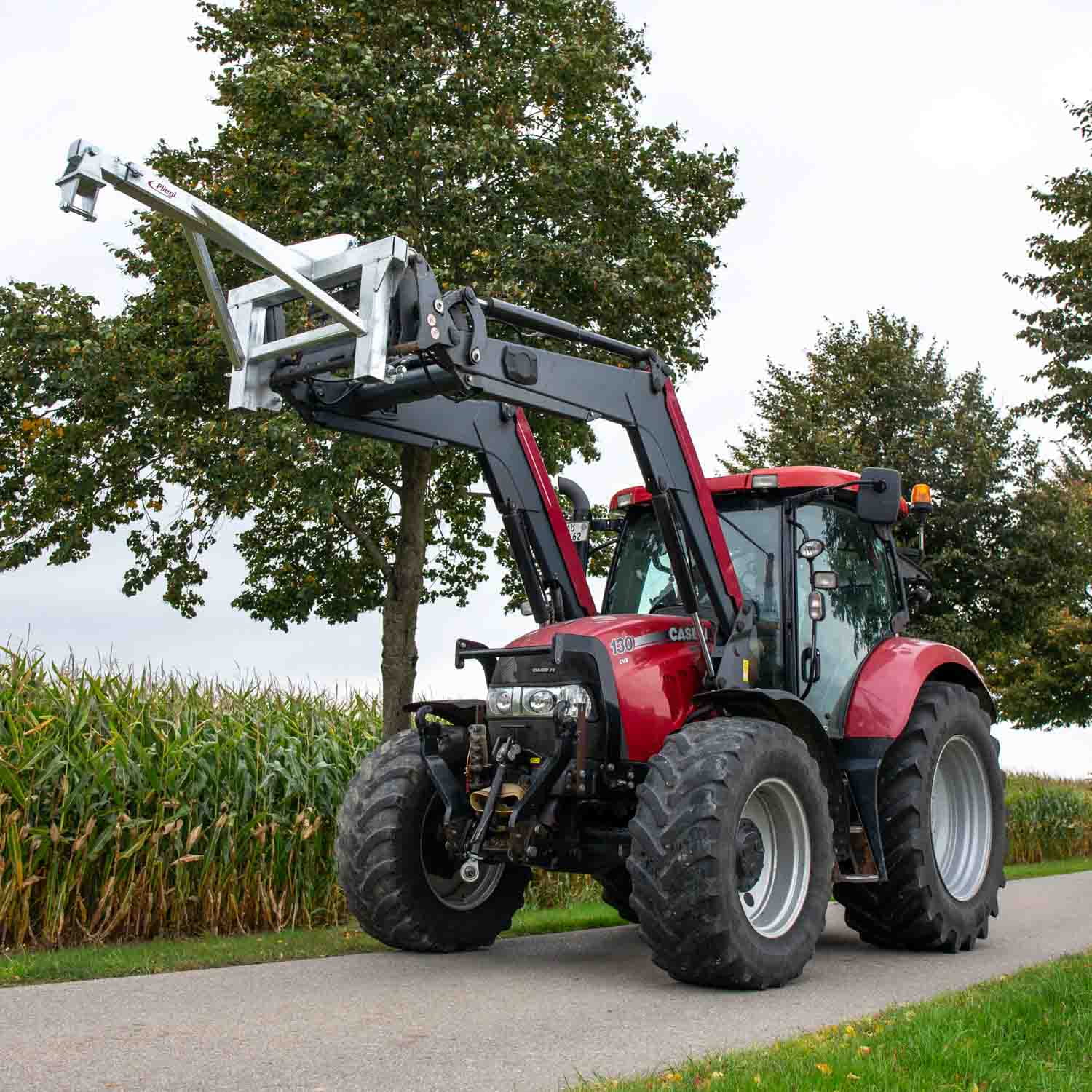 Fliegl Lasthakenverlängerung Euronorm- & Dreipunktaufnahme Kat. 2 | 1500 kg Tragkraft | verzinkt & 4-fach verstellbar