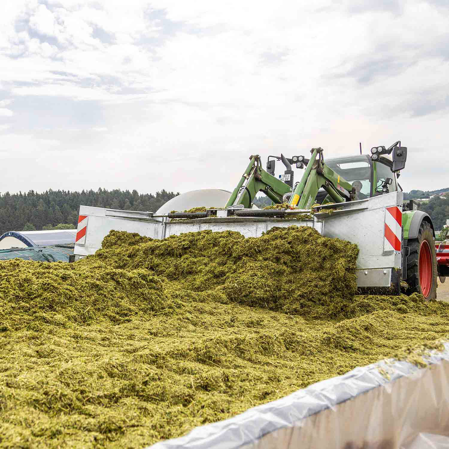 Fliegl Räum- und Schiebeschild 5000 mm – verzinkt, hydraulisch klappbar, Euronorm- & Dreipunktaufnahme