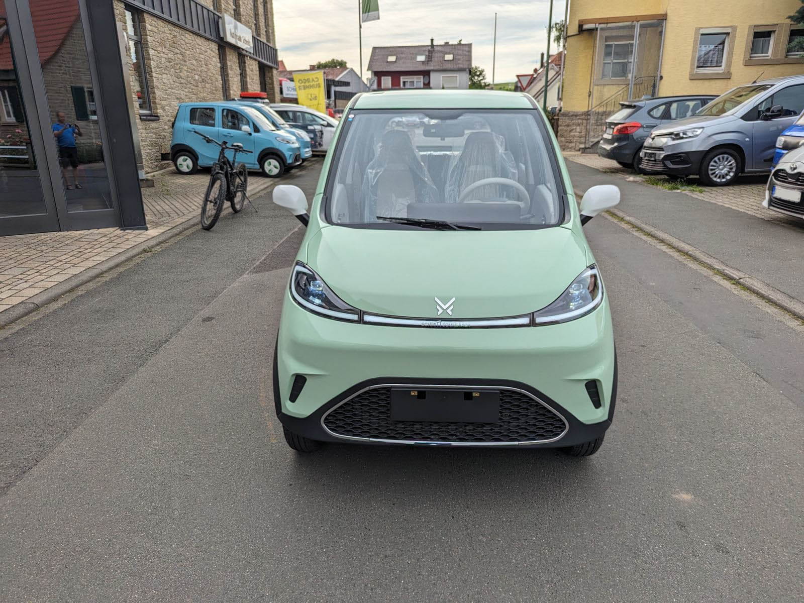 Cargo Runner CABINE PASSAGER Voiture électrique 4 places 45 km/h – Permis AM – Batterie 80 Ah