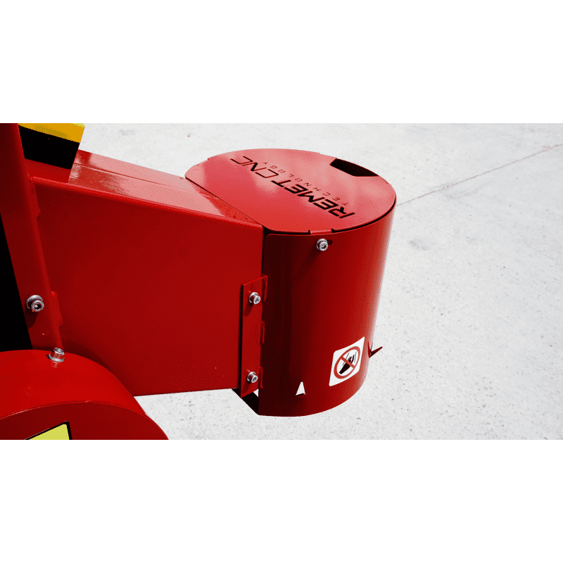 Remet CNC Holzhacker RS-80 – Mobiler 7PS Benzin Holzhacker | Äste bis 7,5 cm