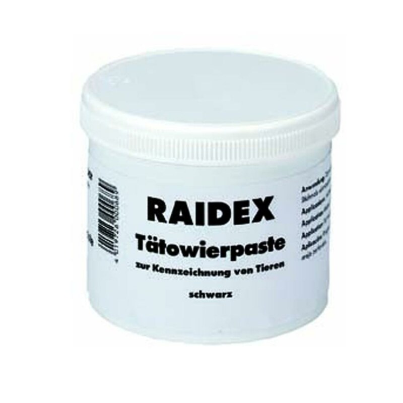 30222 Viehkennzeichnung Tätowierfarbe schwarz - 600g