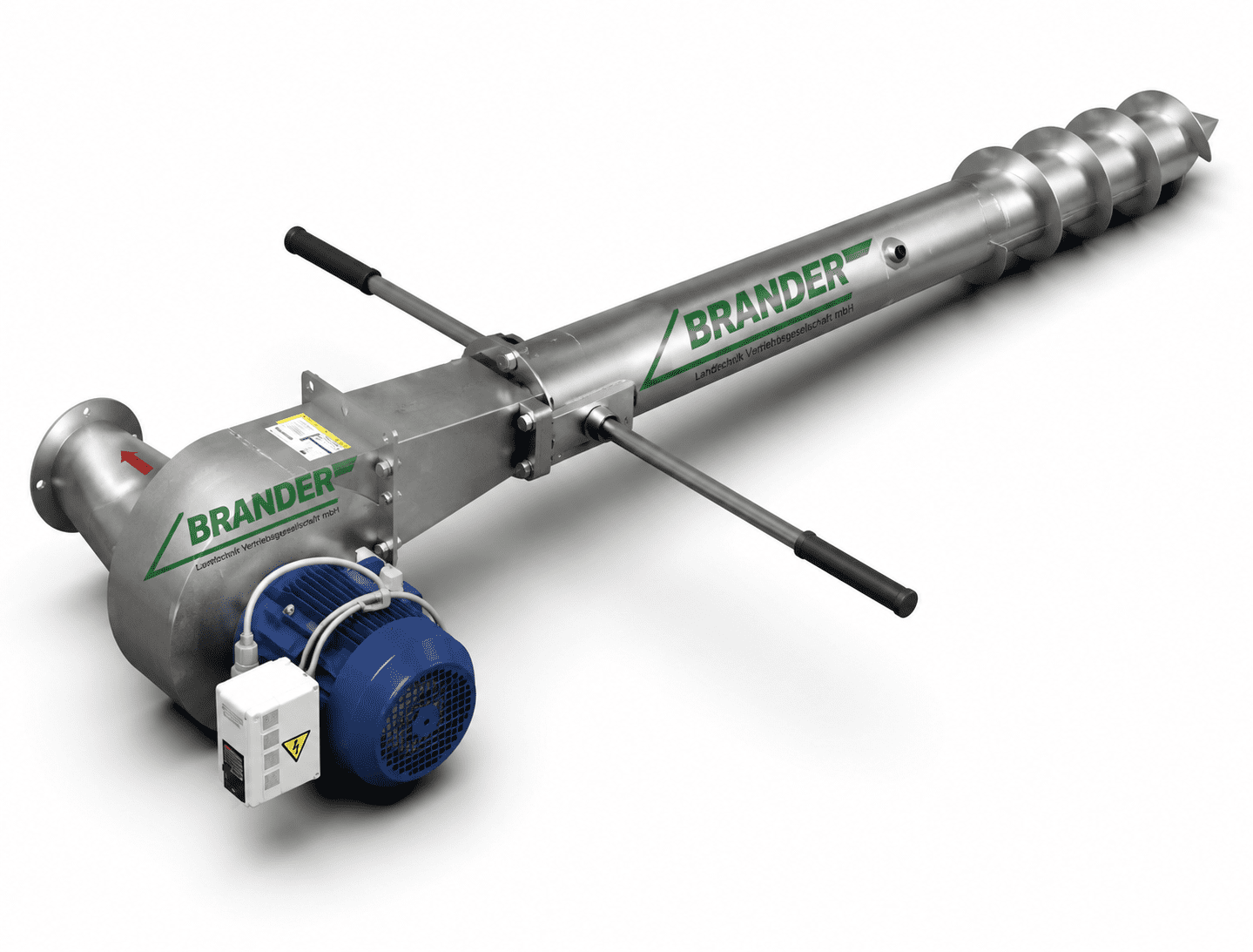 Verzinkter Getreidebelüfter 2878 mm / 230V – Belüftungsrakete mit 1500 m³/h