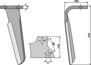 BL5770 RH-ALP-05L Alpego Kreiseleggenzinken