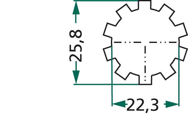 Mitnehmerscheibe 280