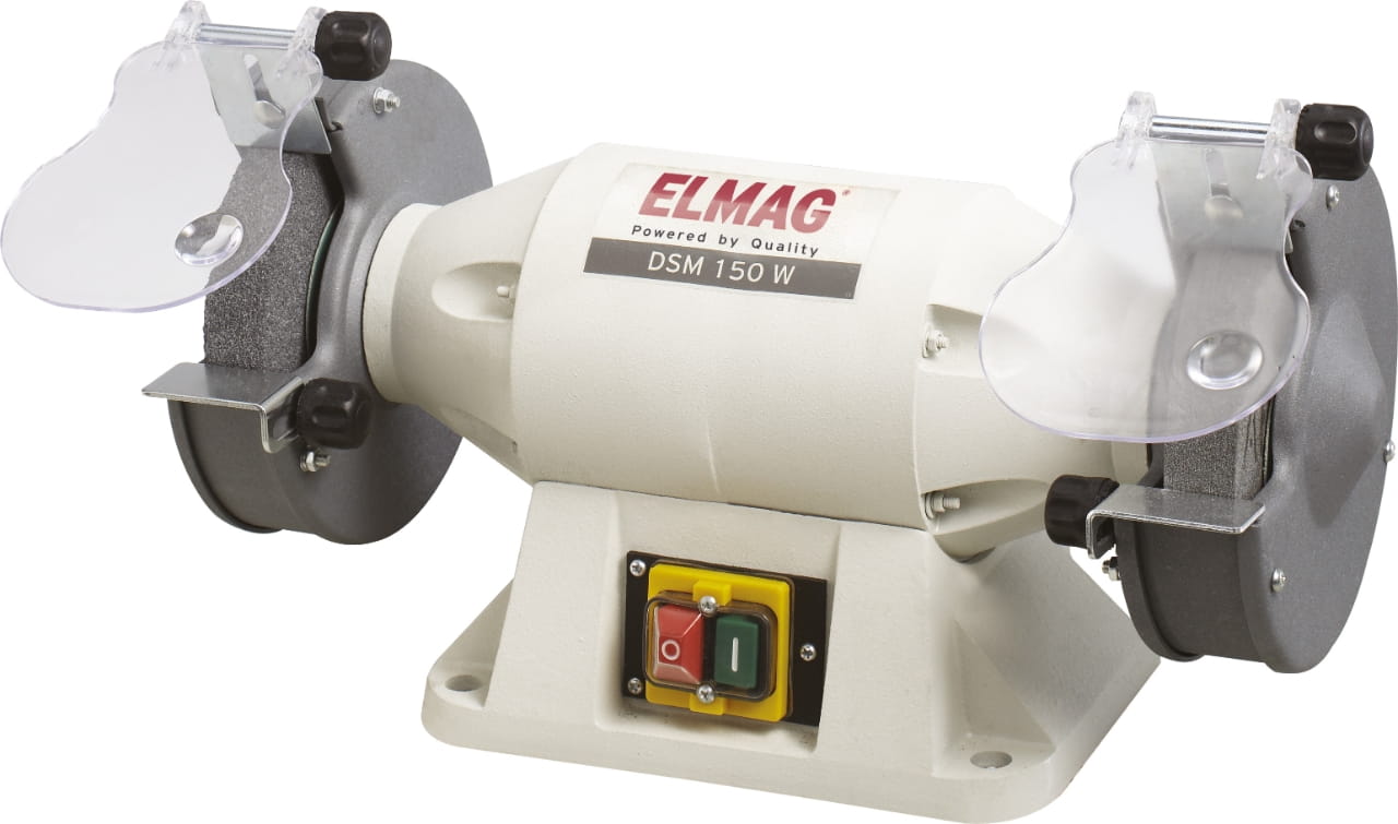 Elmag Doppelschleifmaschine Scheiben - 150mm / 150mm - 230V