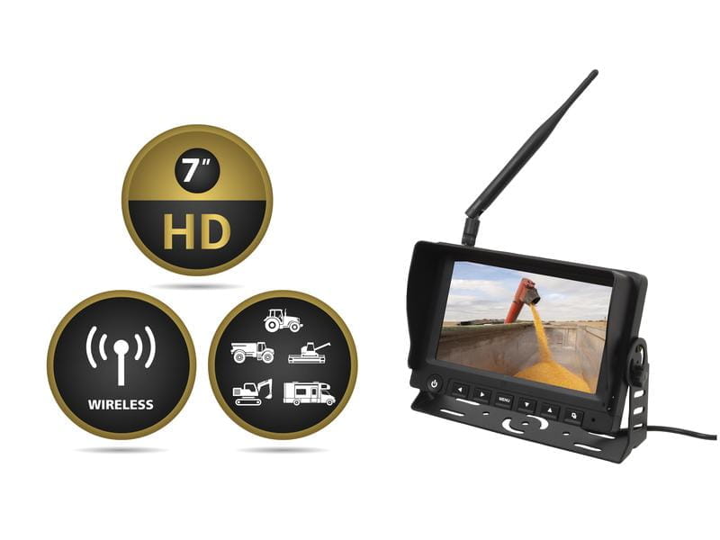 Digitaler, kabelloser Funk Monitor, 7'', Farbe