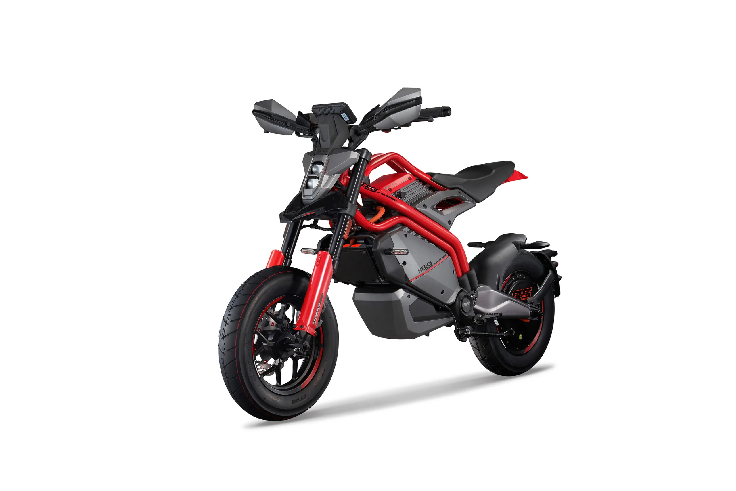 Electric Moped Jump red - 3000W, 72V / 85km range - 45 km/h