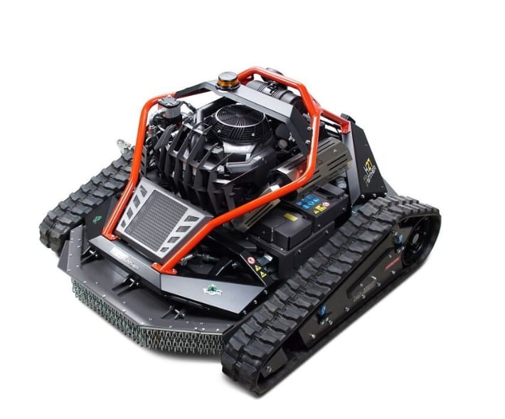 Herkules Raupenmäher mit Fernsteuerung – Profi Böschungsmäher mit Honda Einspritzmotor & 55° Steigfähigkeit