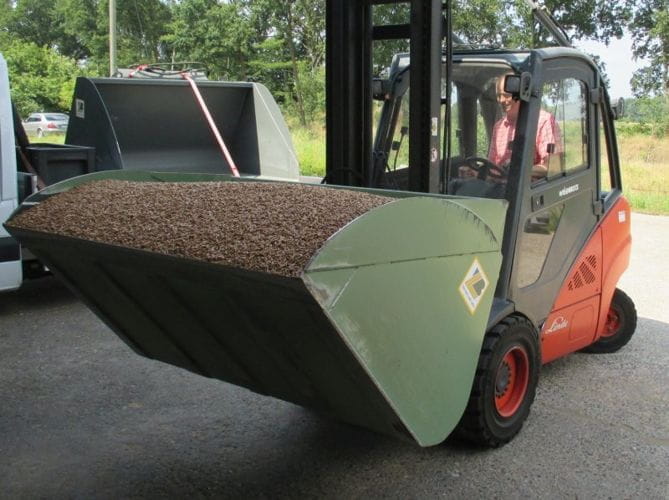 Bressel and Lade quick coupler for forklifts