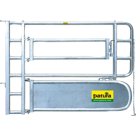 Patura partition for animal treatment