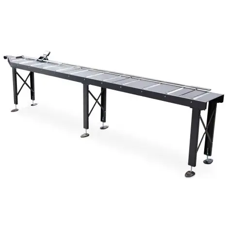 conveyor, Gurtband, Industriell, Metallisch, verstellbare Füße