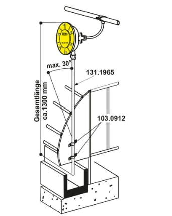 Suevia vacuum trough floodlight mod. 940