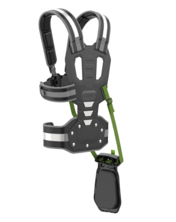 EGO Doppelter Schultergurt für die neuen Pro X Rasentrimmer/Freischneider (inkl. Hüftpolster)