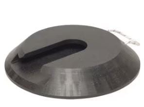 LuxTek Autoladekran Kunststoff-Abstützplatte rund - 20.000kg