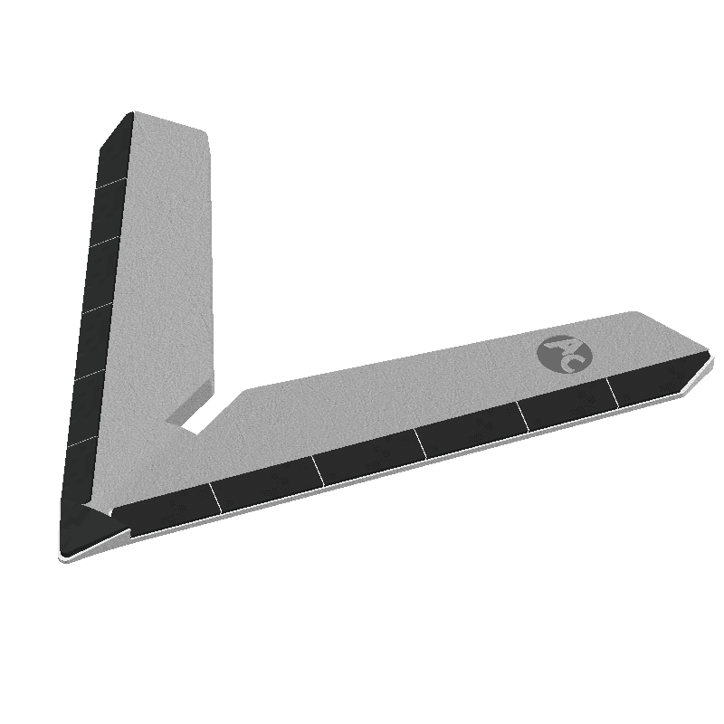 BL40894 Hackschar Type Carré - Breite 200mm