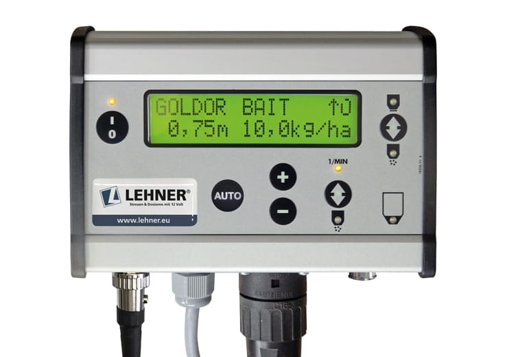 LEHNER AgroDos® 22 (4-Reiher mechanisch) – JKI geprüfter Granulatstreuer für Pflanzenschutzmittel