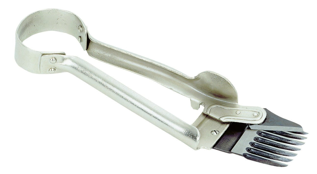 Kerbl Handschafscherschere 45mm - weit gezahnt