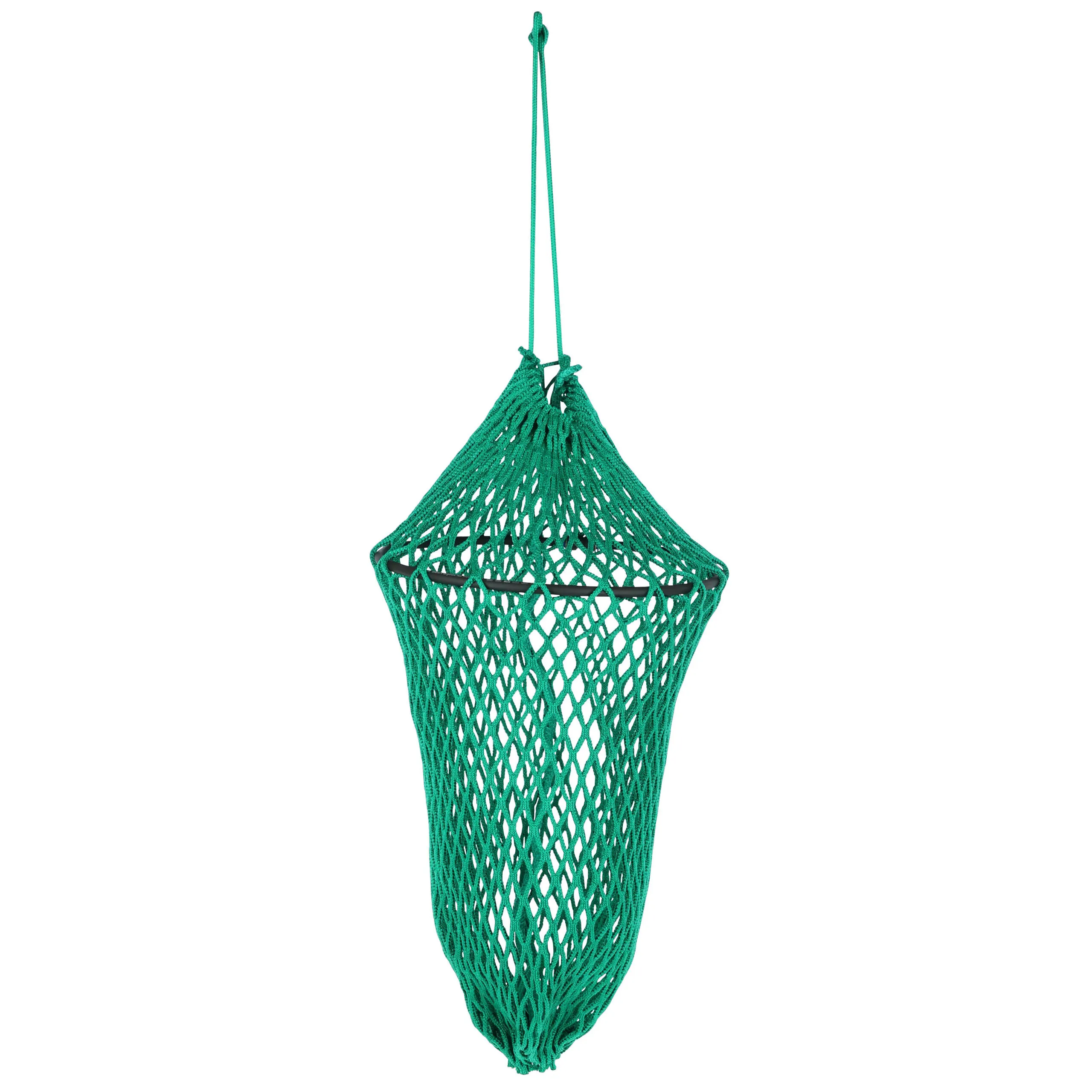 Heunetz mit Ring 120 cm – 4,5 cm Maschen, einfach befüllbar, ohne Metall