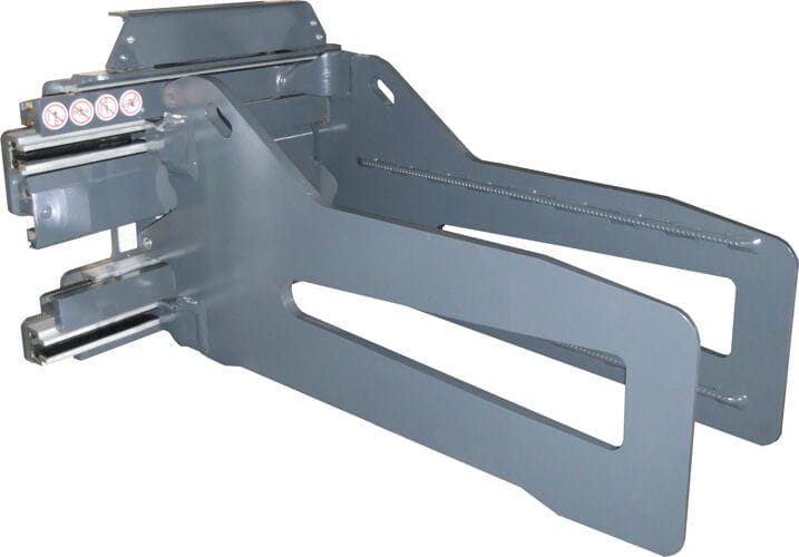 Bressel und Lade Quaderballenzange