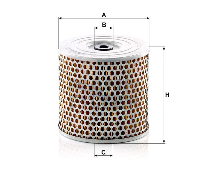 BLH13601 Mann Filter H 1360/1 - Flüssigkeitsfilterelement