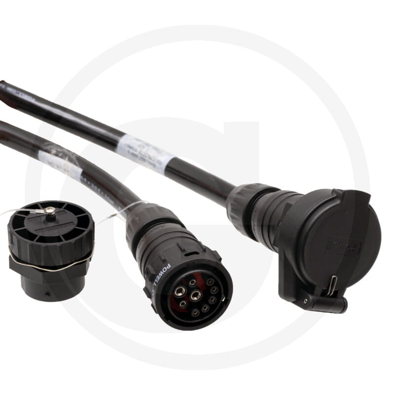 ISOBUS (IBIC) cable 10.0 m | 10.0 mm² | 9 poles - plug + socket
