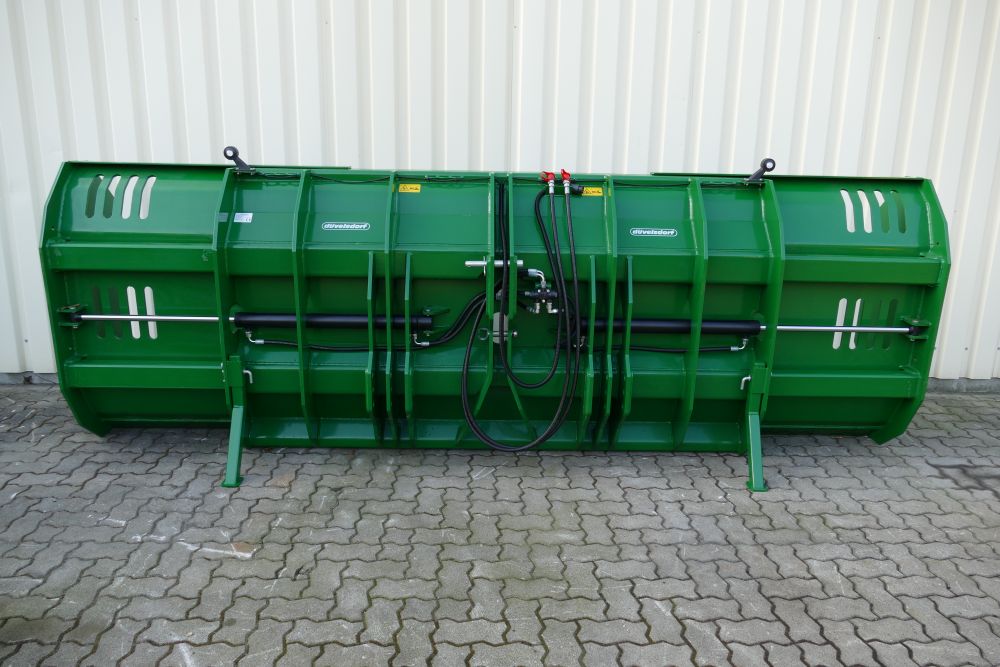 Düvelsdorf Maisschiebeschild teleskopierbar 2,60–4,00 m – hydraulisch, Kat. 2/3