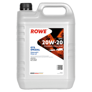 BL21638 Motorenöl Rowe - HIGHTEC GTS SPEZIAL SAE 20W-20 - API SF/CD - CCMC D2/G2 - MIL-L-2104D